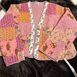 Patchwork Pink Jacket